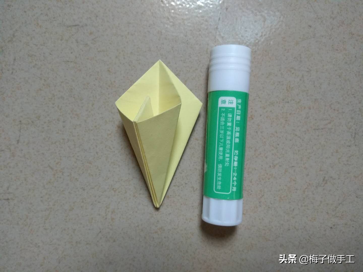 折纸手工大全只用一张纸折钻石,折纸制作钻石
