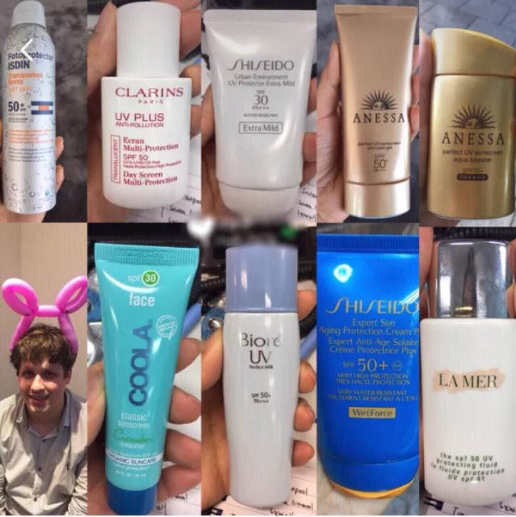 安耐晒防晒霜官方旗舰店小瓶,真人暴晒防晒霜测评视频