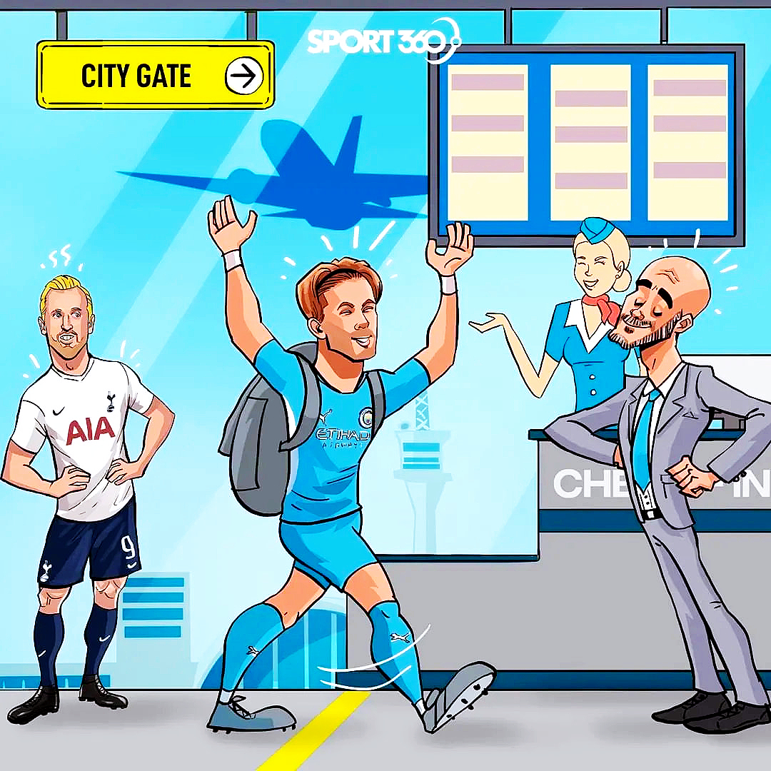 热刺跟队记者:曼城没签梅西是因为相信可以用1.5亿签下凯恩