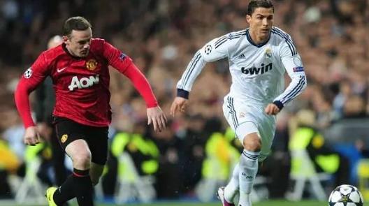 冷知识足球,c罗和鲁尼完美配合