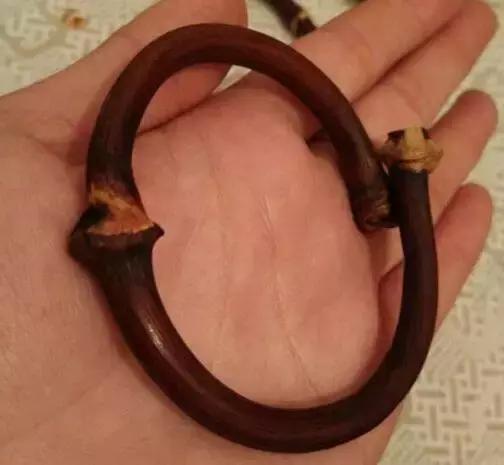 山上砍的木头做架子,山上藤条编织