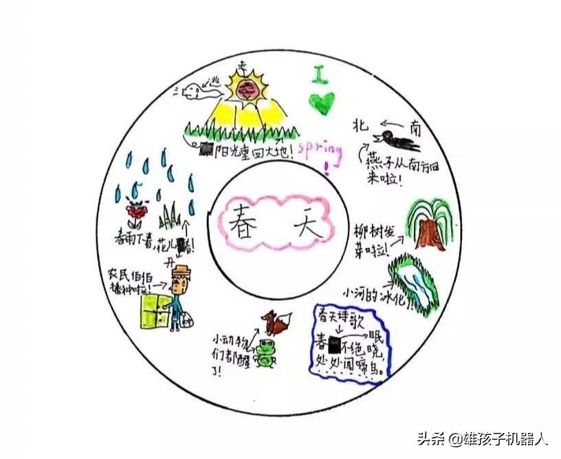 干货！美国幼儿园就使用的思维导图：让孩子学会自主学习和规划