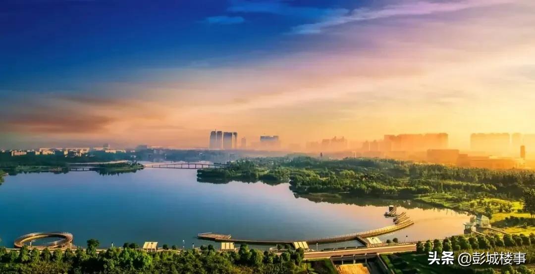 这一线山水的窗外,是徐州宜居时代的圆心