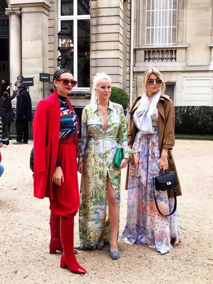 千面巴黎,巴黎时装周叉腰造型