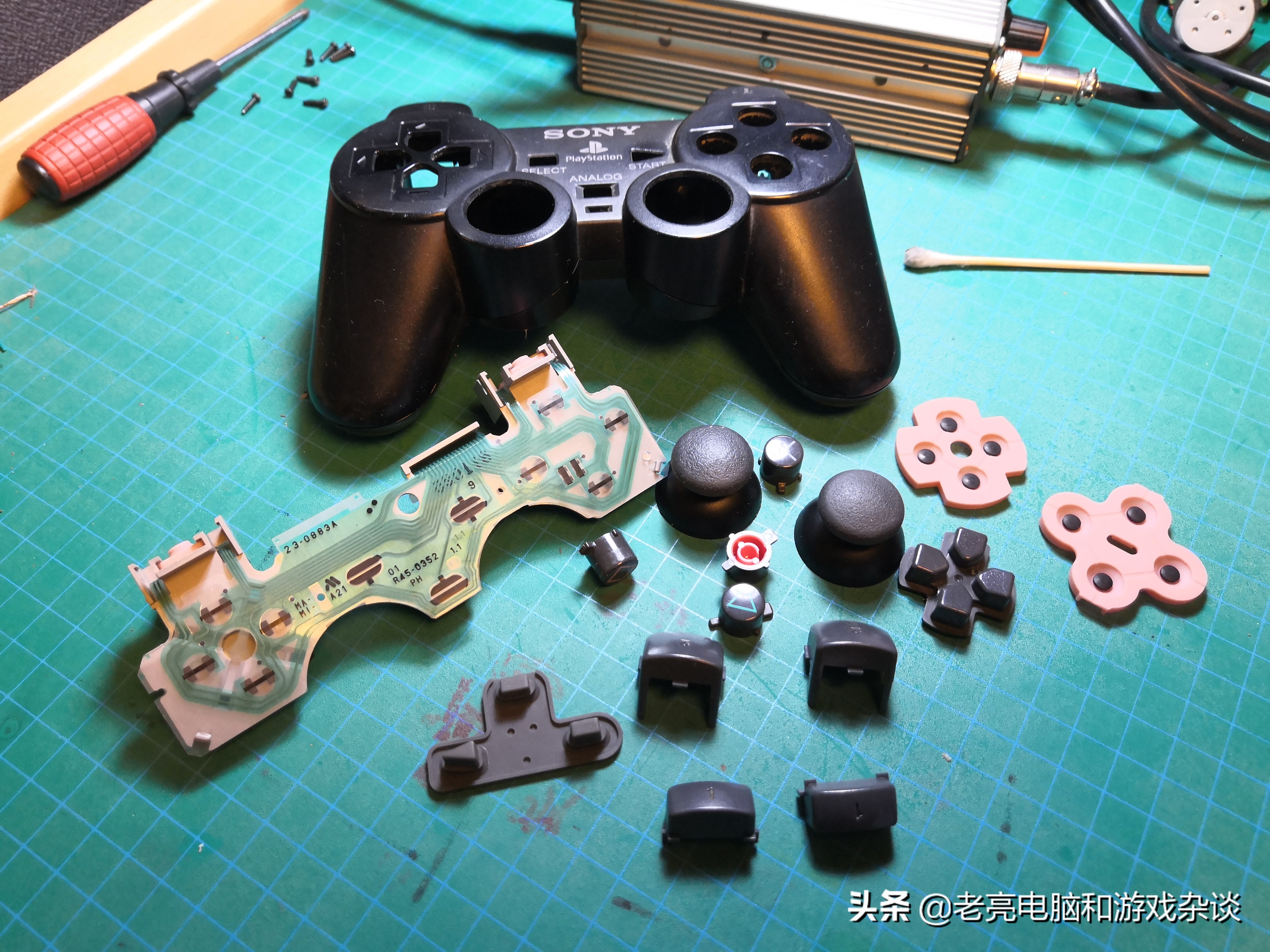 ps2手柄摇杆维修,如何维修ps2手柄
