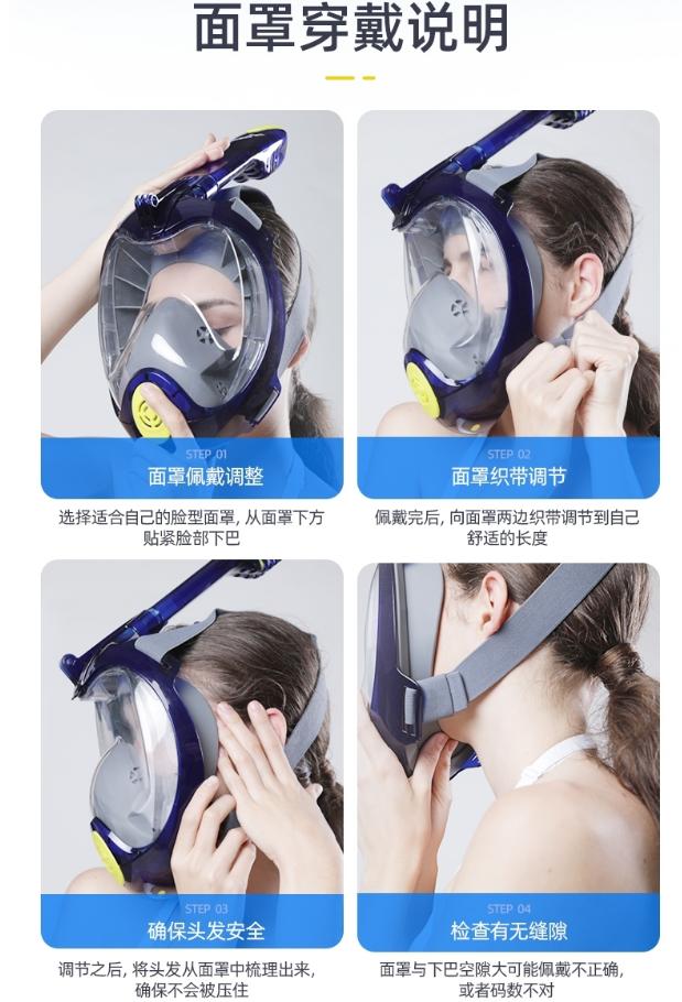 浮潜全干式面罩,浮潜全面罩的优缺点