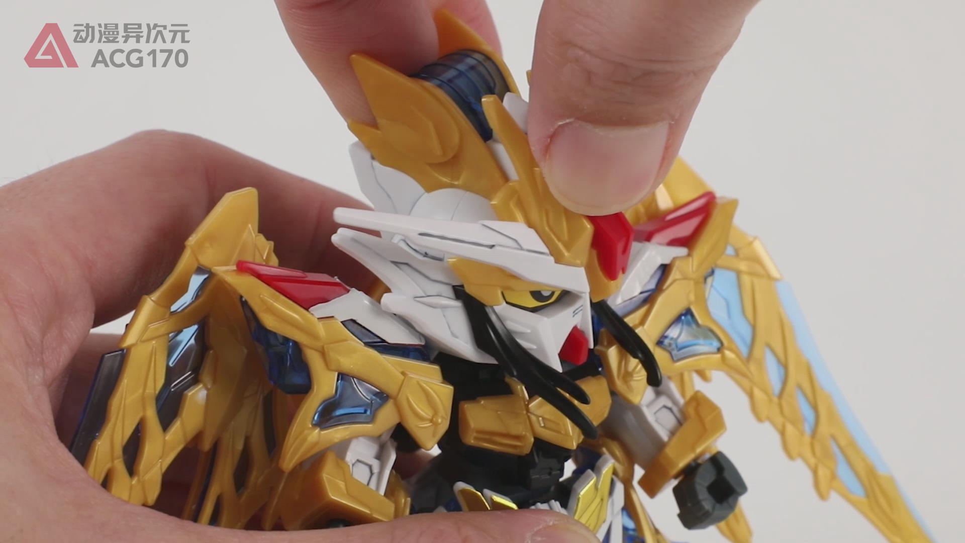 sd高达三国创杰传诸葛亮模型,高达创杰传诸葛亮