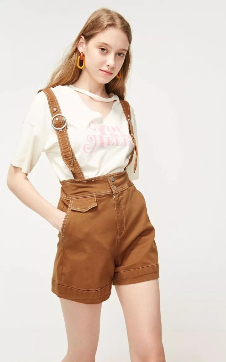 迪士尼联名格子裤正品,moussy迪士尼联名刺绣