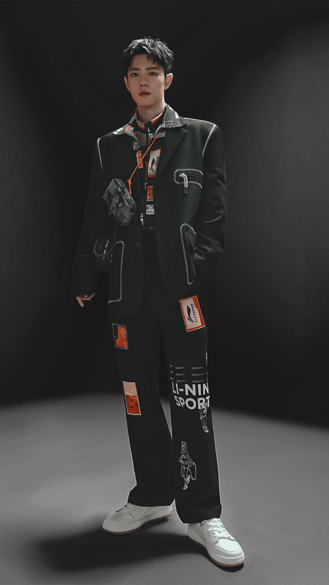 肖战代言李宁同款,肖战李宁夏季最新服装