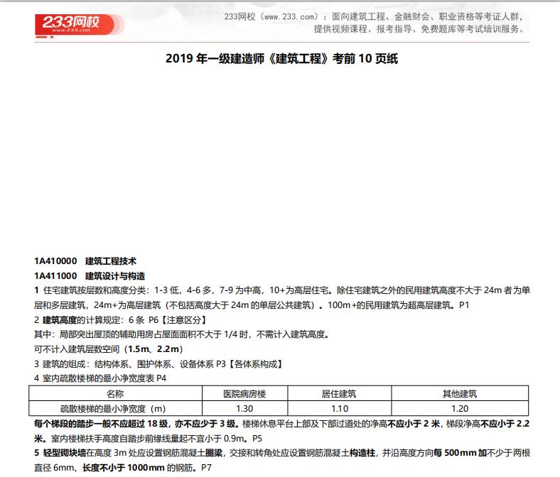 233网校实务一本通,233网校一级建造师建筑实务教材