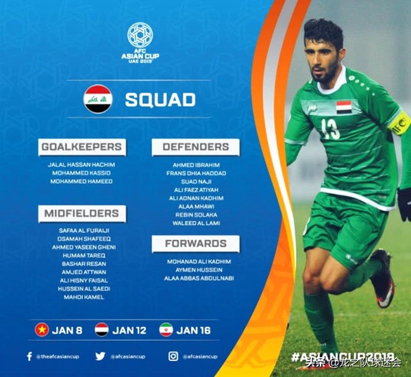 亚洲杯伊拉克出线,亚洲杯约旦挺进决赛