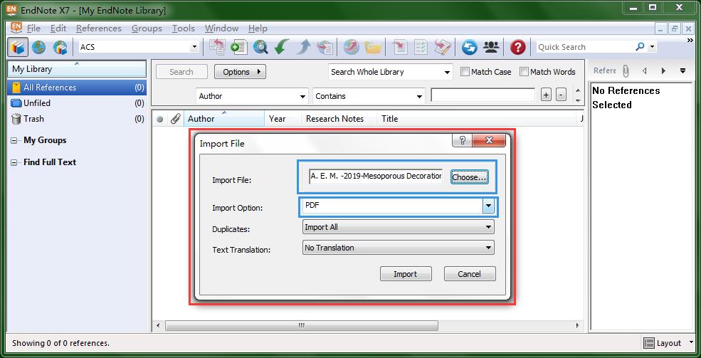 endnote使用教程如何导入参考文献,endnote20使用教程