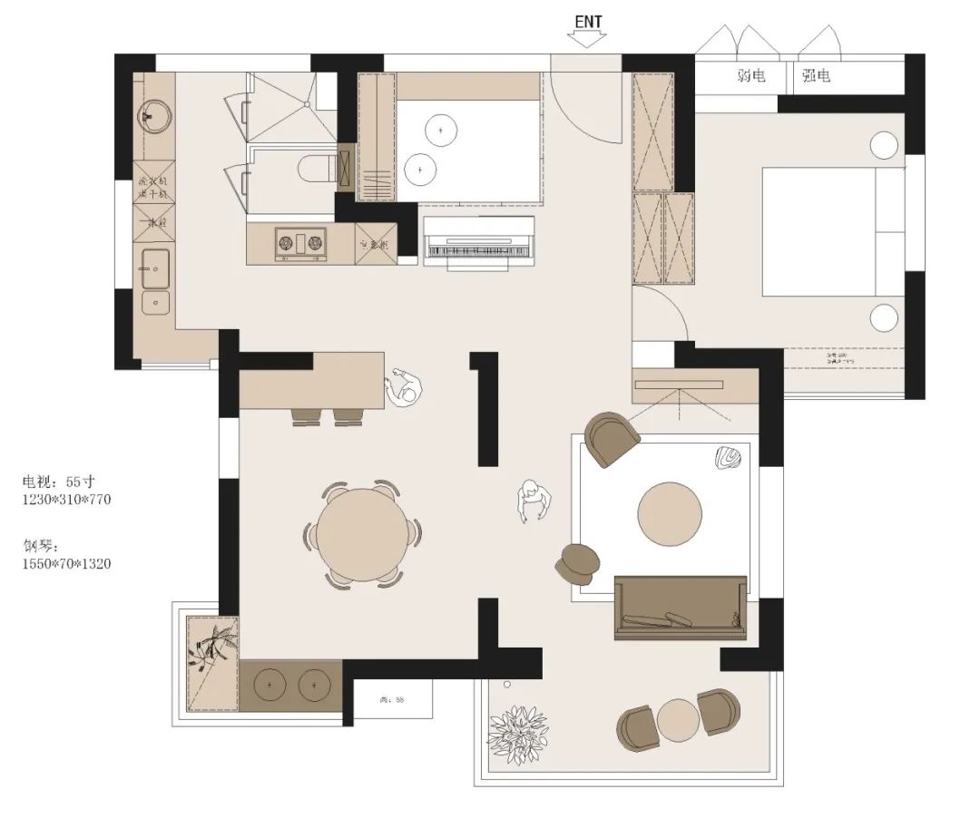 全案设计｜论退休后的居住环境是怎样的？反正是我羡慕的