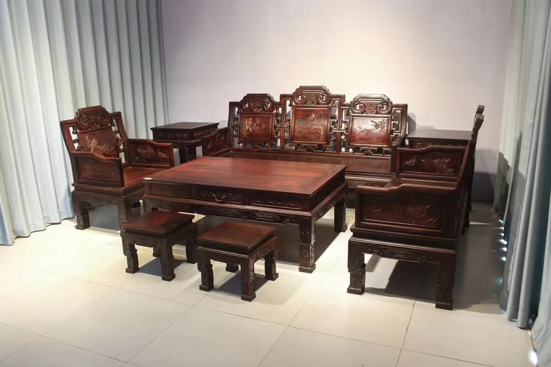 红木家具店的家具怎么除尘,红木家具保养及修补