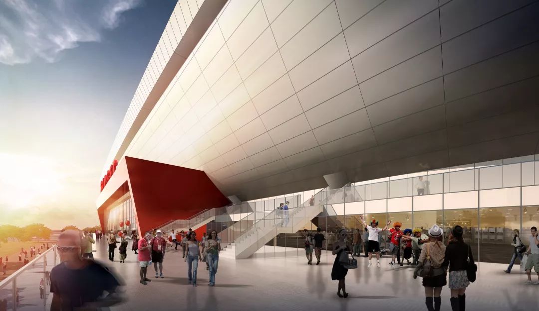 中国青岛在建的亚洲杯足球场,浦东2019足球场