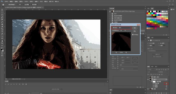ps怎样制作唯美海报,ps制作美漫海报