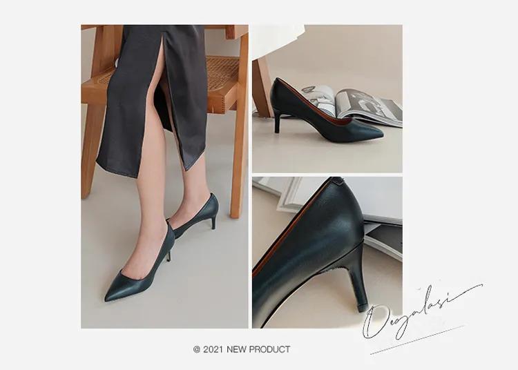 高跟羊皮单鞋不累脚,羊皮高跟凉鞋不累脚