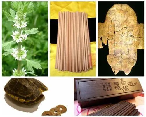 古代卜筮,古代筮法