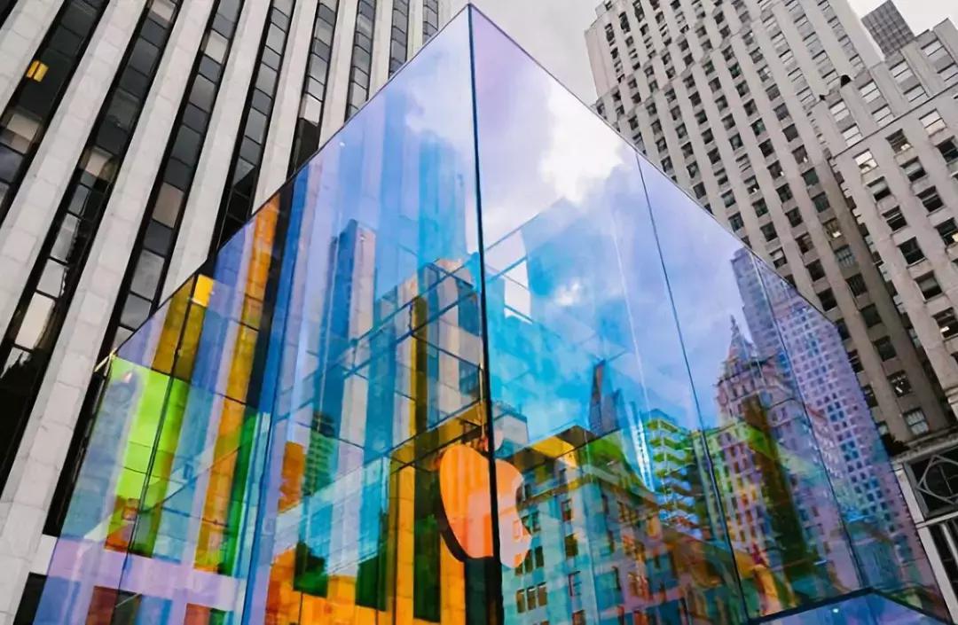 苹果店外立面效果图,苹果最大店面设计图