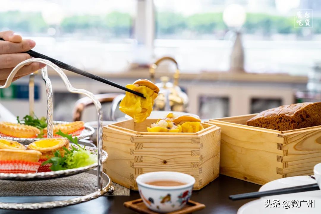广州游船上吃早茶,广州船游珠江早茶