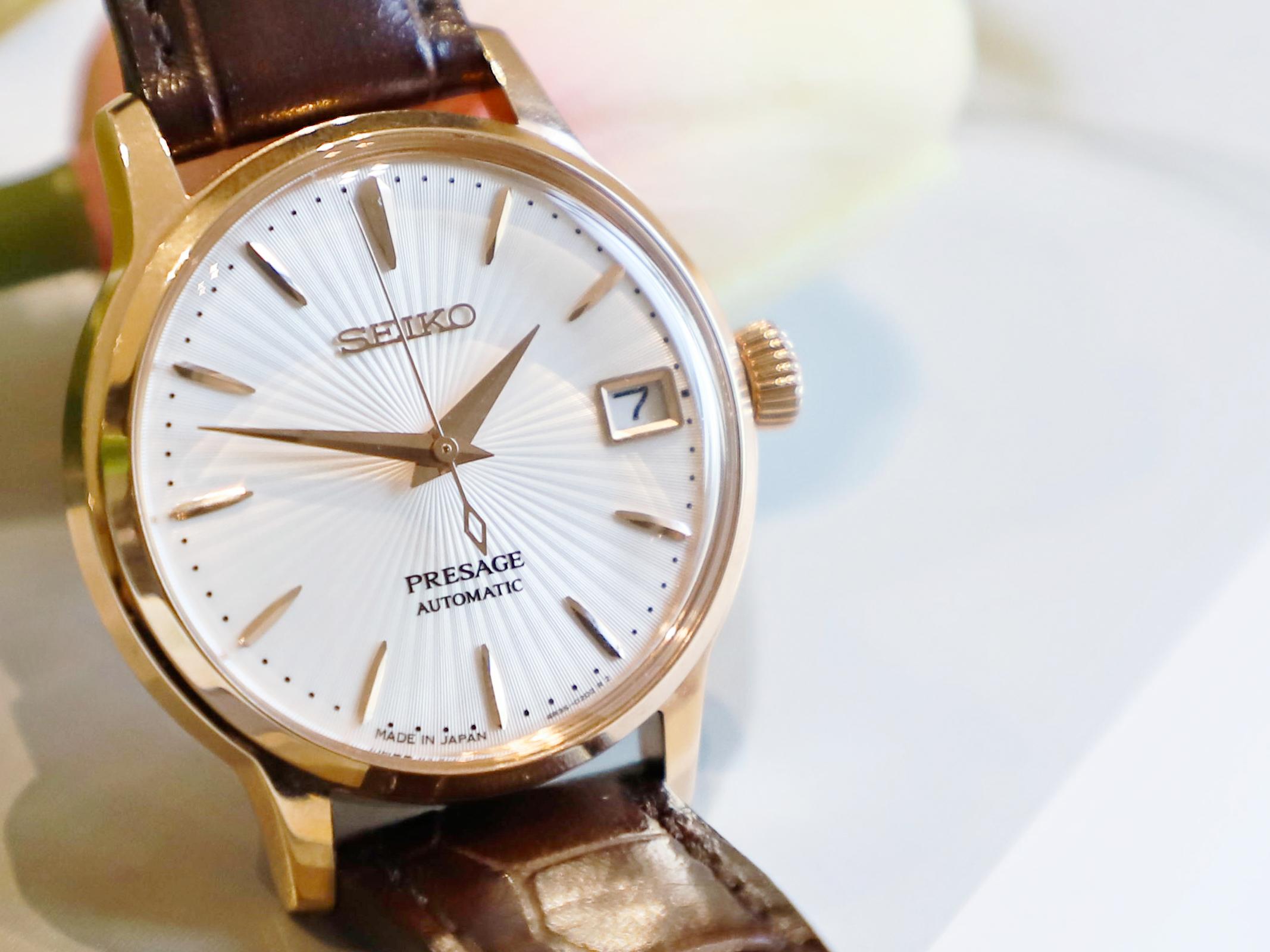 精工领航系列鸡尾酒女表,精工领航鸡尾酒复古系列手表怎样