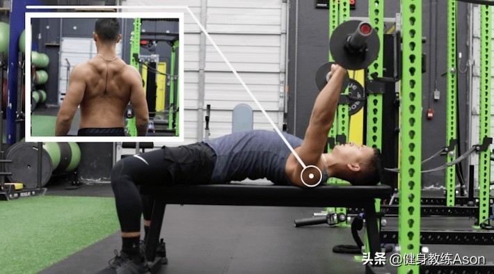 杠铃卧推右肩膀痛恢复后使不上劲,杠铃卧推肩膀容易酸得不行