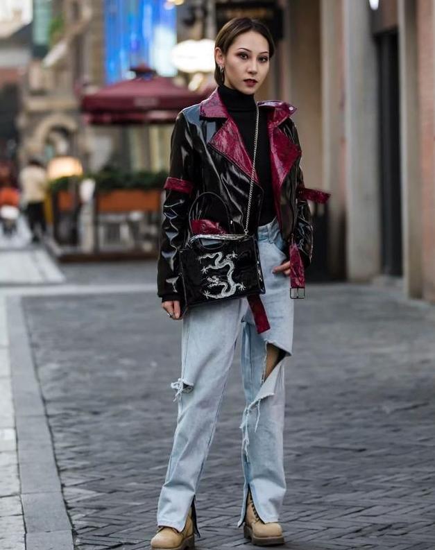 女孩夏季清凉套装牛仔裤,清凉阔腿牛仔裤