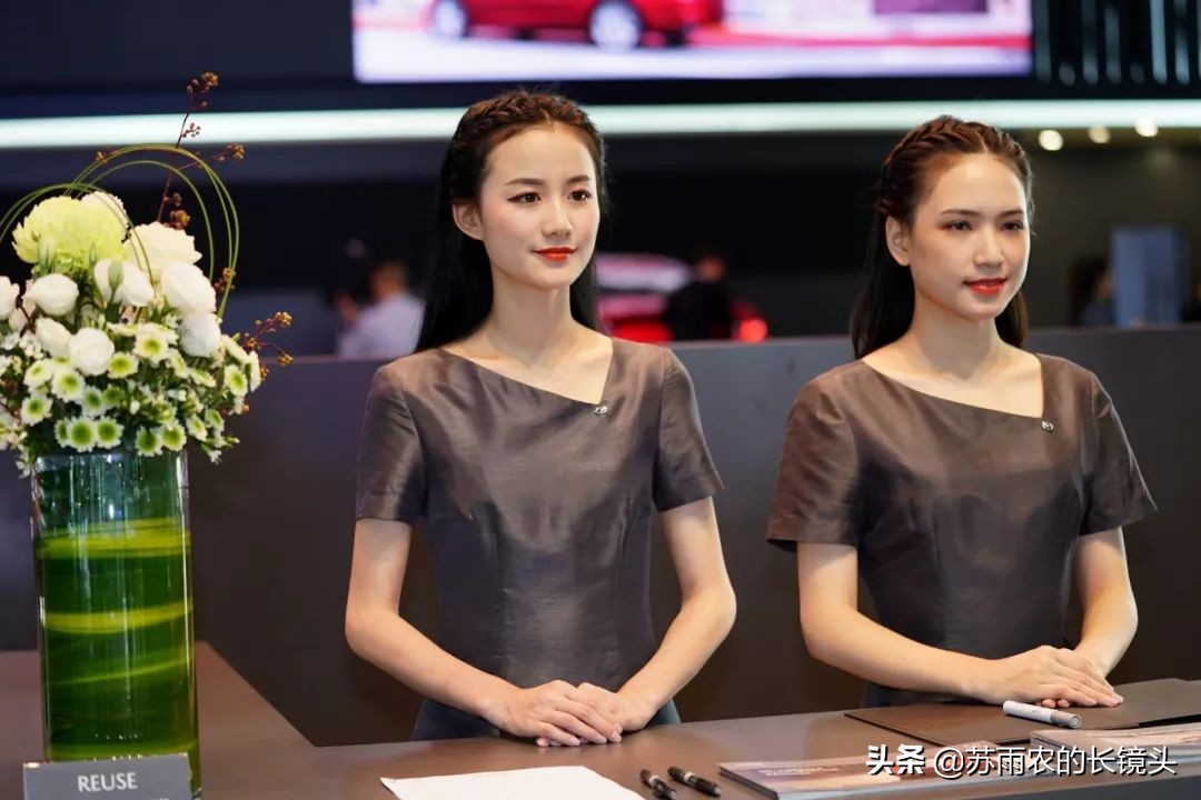 广州车展前台视频,广州车展现代展台前台