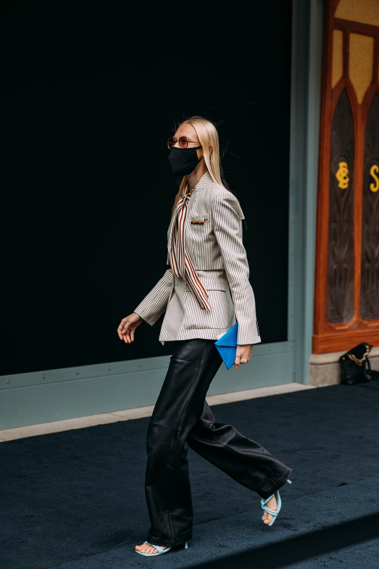 2023春夏巴黎时装周街拍特辑,2021巴黎高定时装周街拍