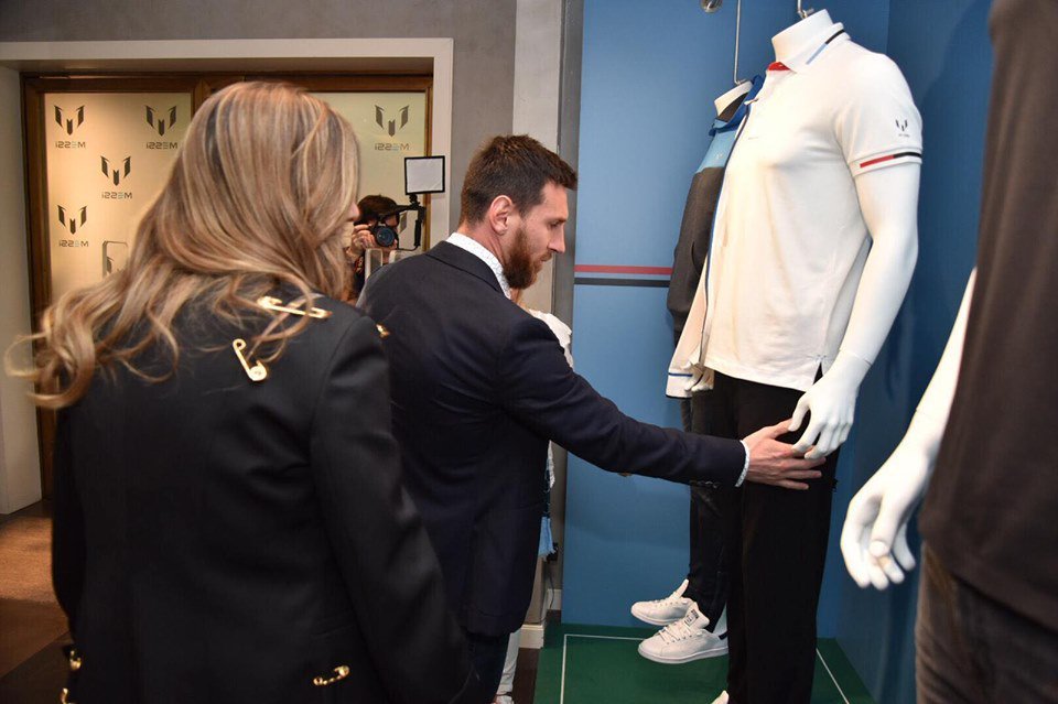 梅西个人品牌联名阿迪,梅西潮牌