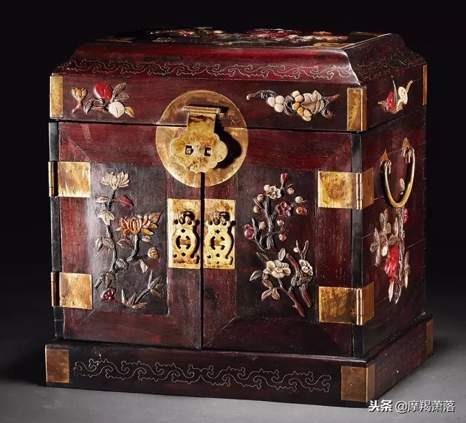 漆器百宝镶嵌,百宝嵌漆器