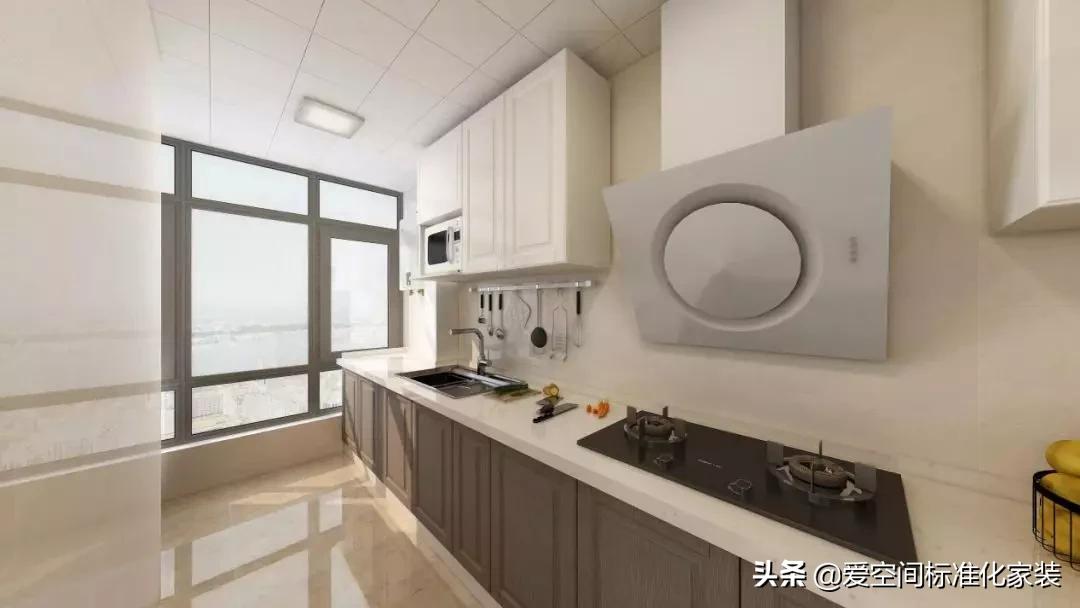 10款狭长小户型衣帽间装修效果图,客餐厅一体顶设计