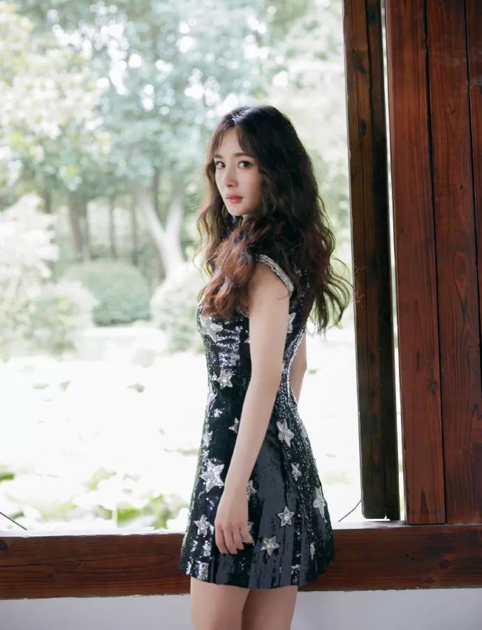 杨幂同款网纱防晒打底衫,杨幂黑网纱打底衫