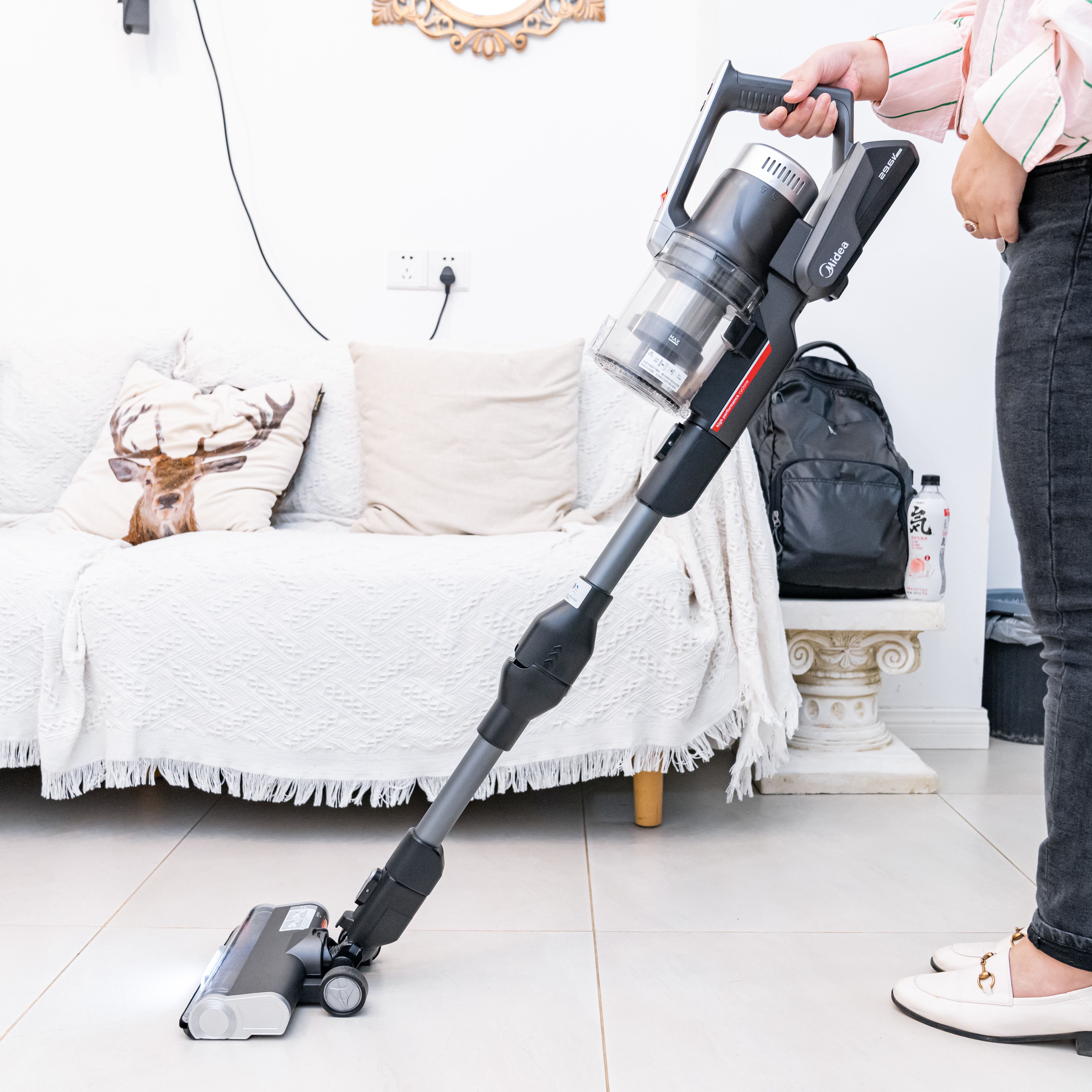 美的p7弯折吸尘器初体验,美的吸尘器深度清洁