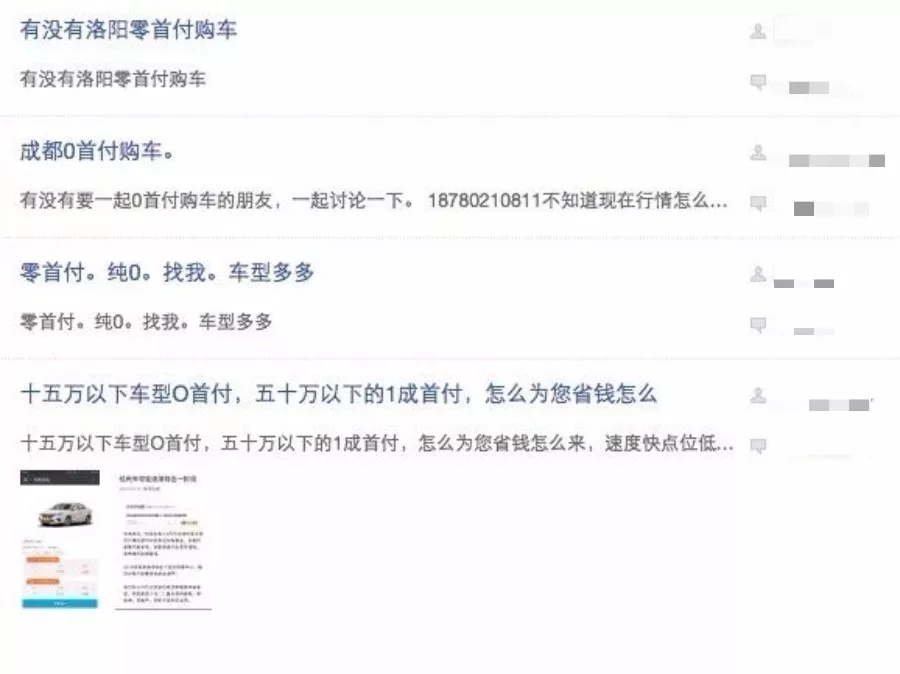 零首付购车;最邪恶的套路