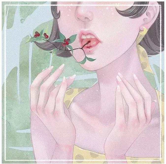 看完她笔下的古风美人,才知英雄难过美人关,一颦一笑让你醉倒