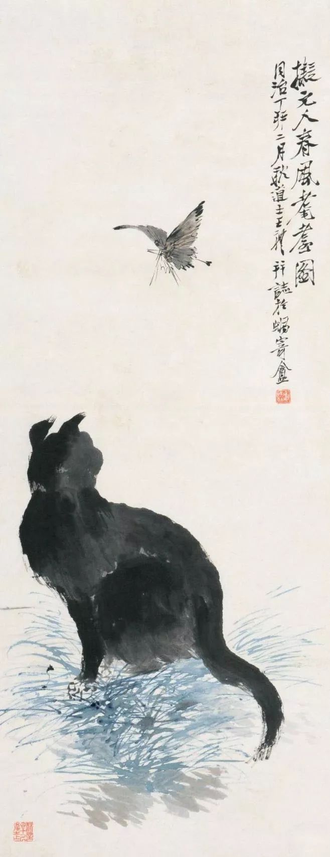 潘天寿花鸟画欣赏 (潘天寿写意人物画欣赏)