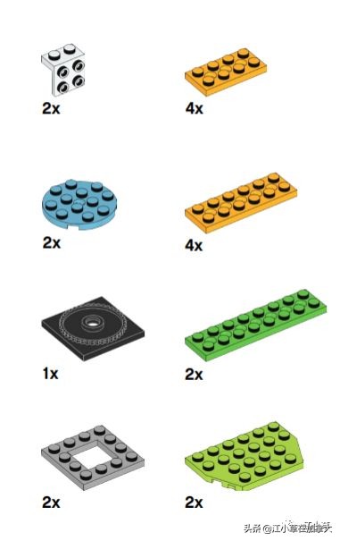 lego乐高零件数量,乐高lego神器