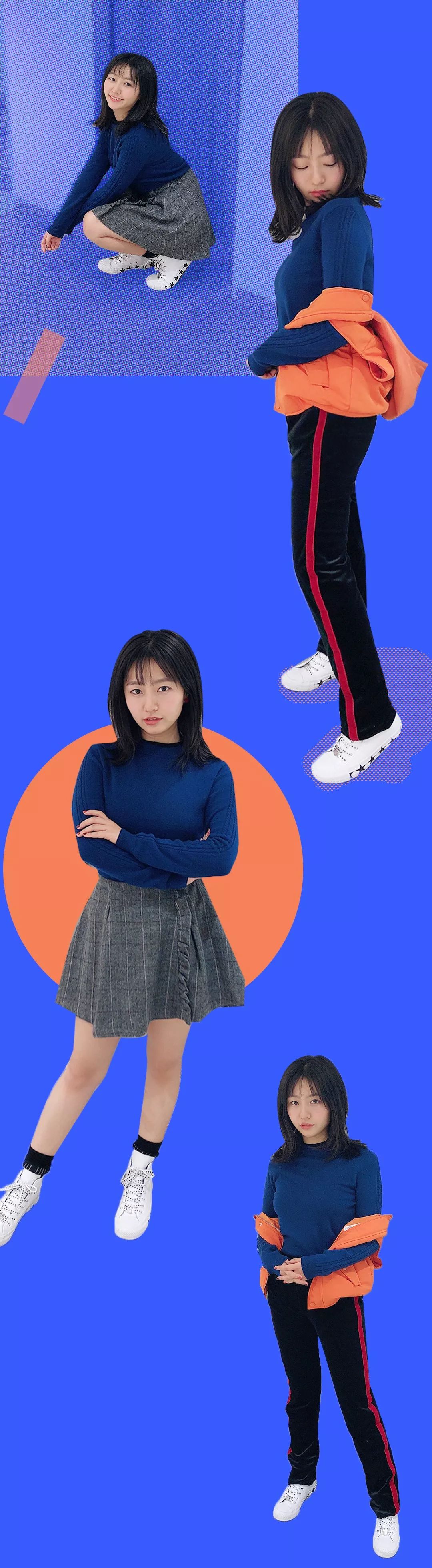 我带身高155的同事来到童装部，结果她逛疯了……