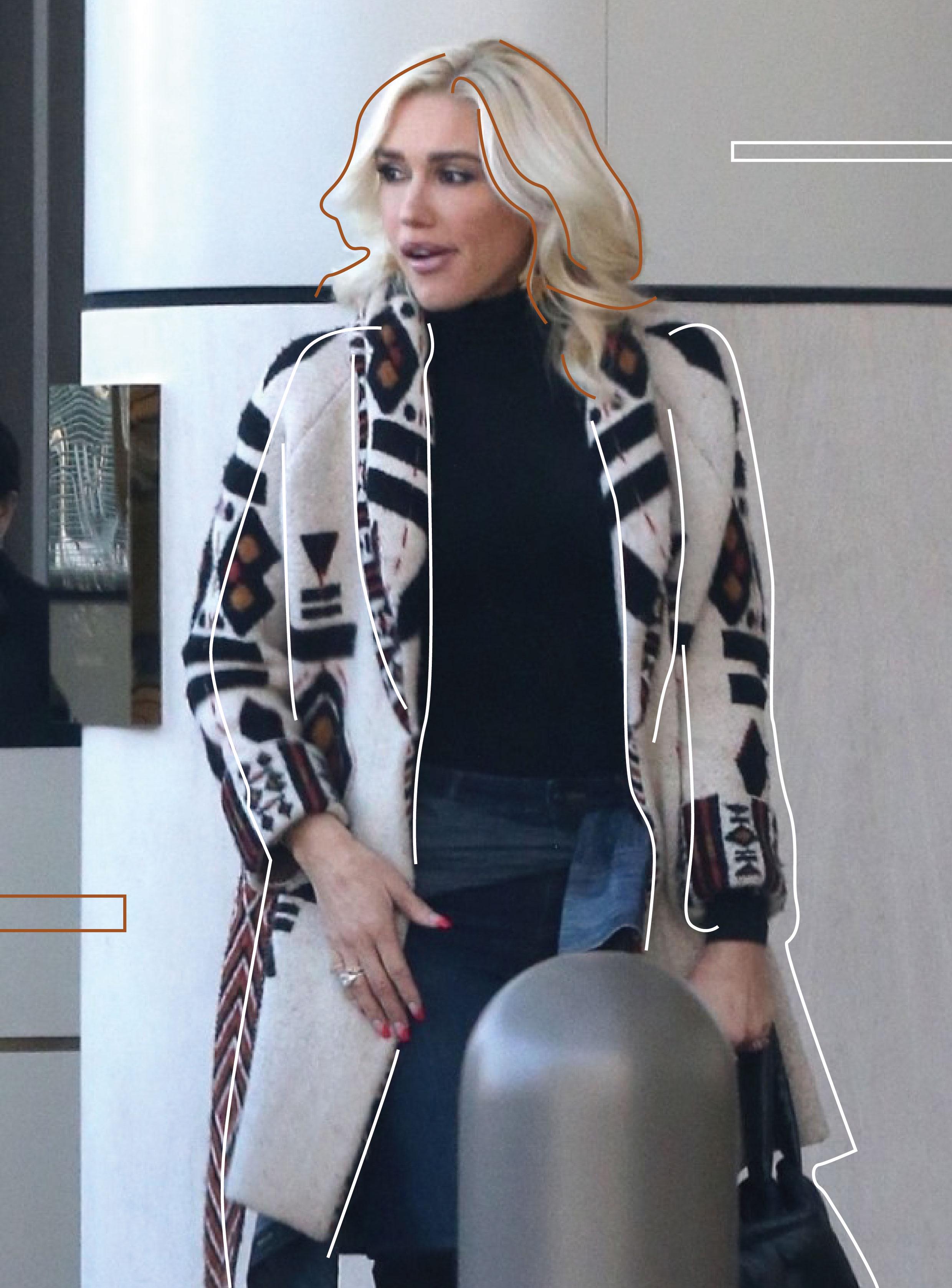 牛仔裤搭配中长款大衣,毛呢大衣牛仔裤怎么搭配好看