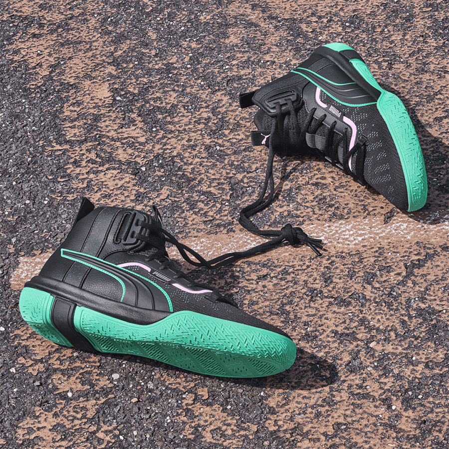 puma triple黑白绿实战篮球 (puma彪马legacy68评测)