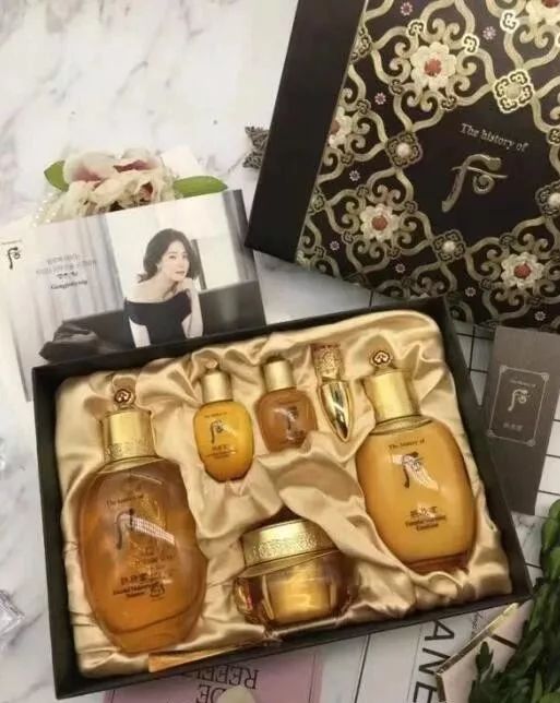 whoo后拱辰享美白套装,whoo后津率享专柜正品保湿棒