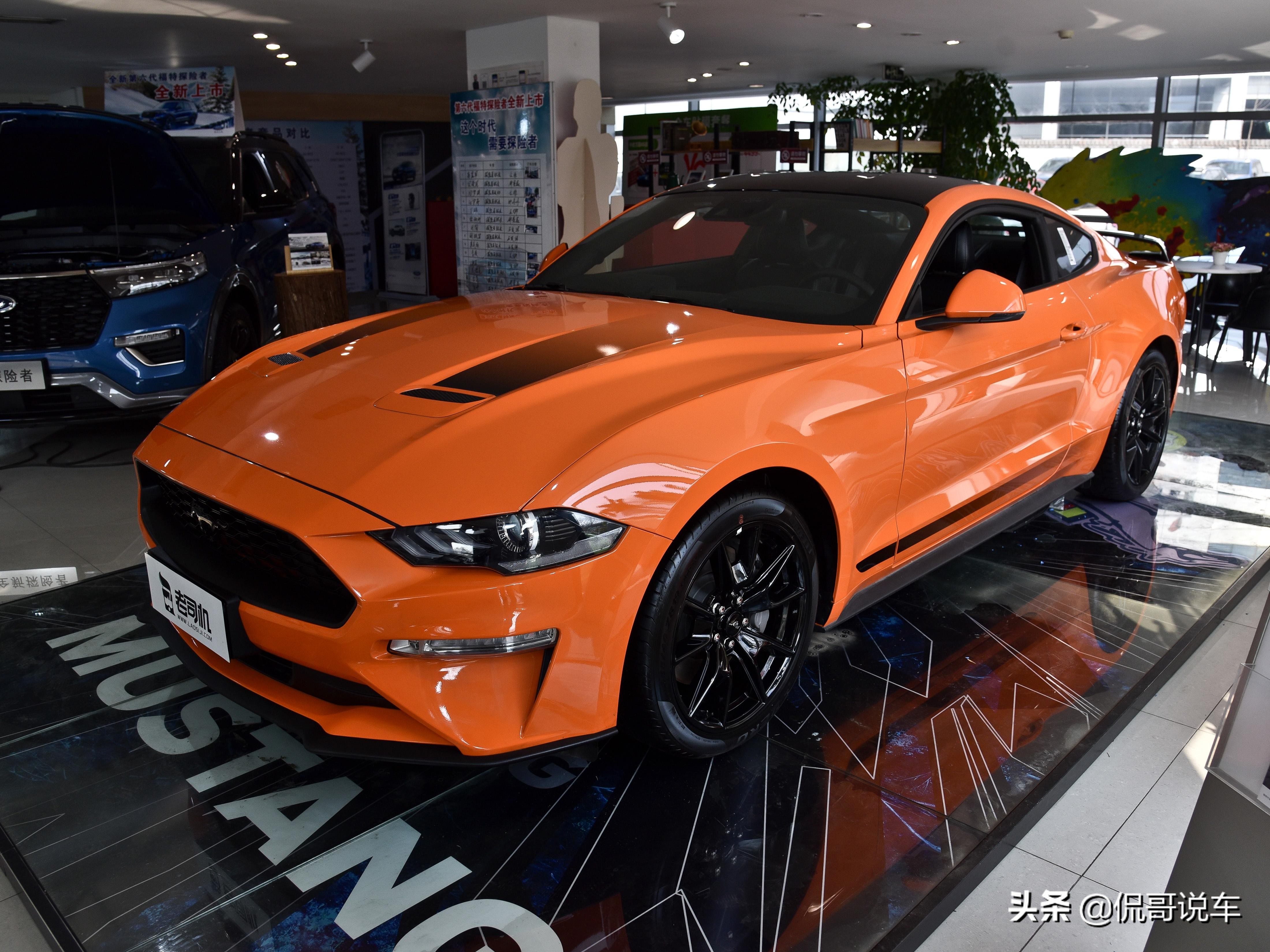 进口跑车最便宜的,福特mustang2019款2.3lecoboost