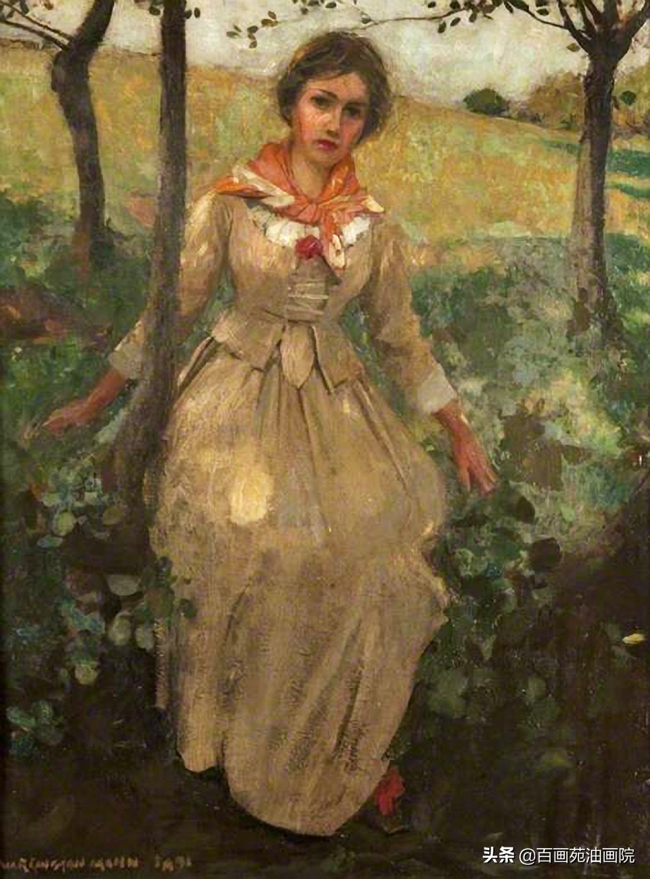 油画衣服怎么画步骤图,油画如何画衣服阴影与褶皱