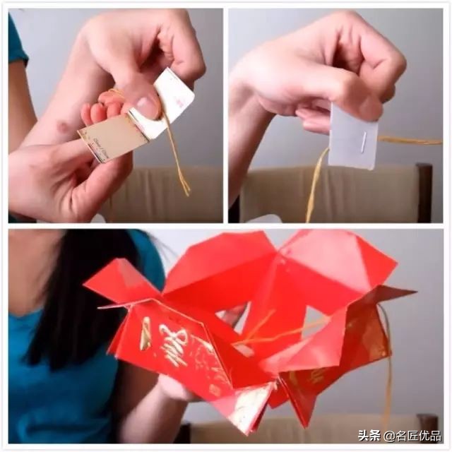 手工灯笼制作春节,有关新年的手工灯笼