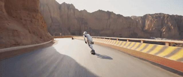 如果你够胆儿并且喜欢长板速降，6月20日的黄河石林属于你