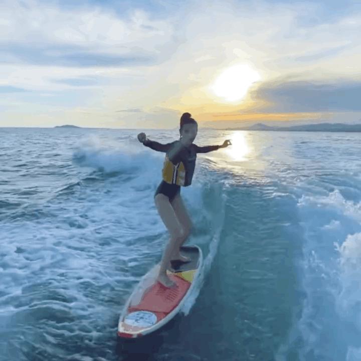 angelababy海上冲浪图片,angelababy绝美live冲浪