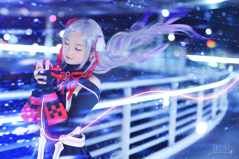 韩国女星cos图,刀剑神域尤吉欧cos妆