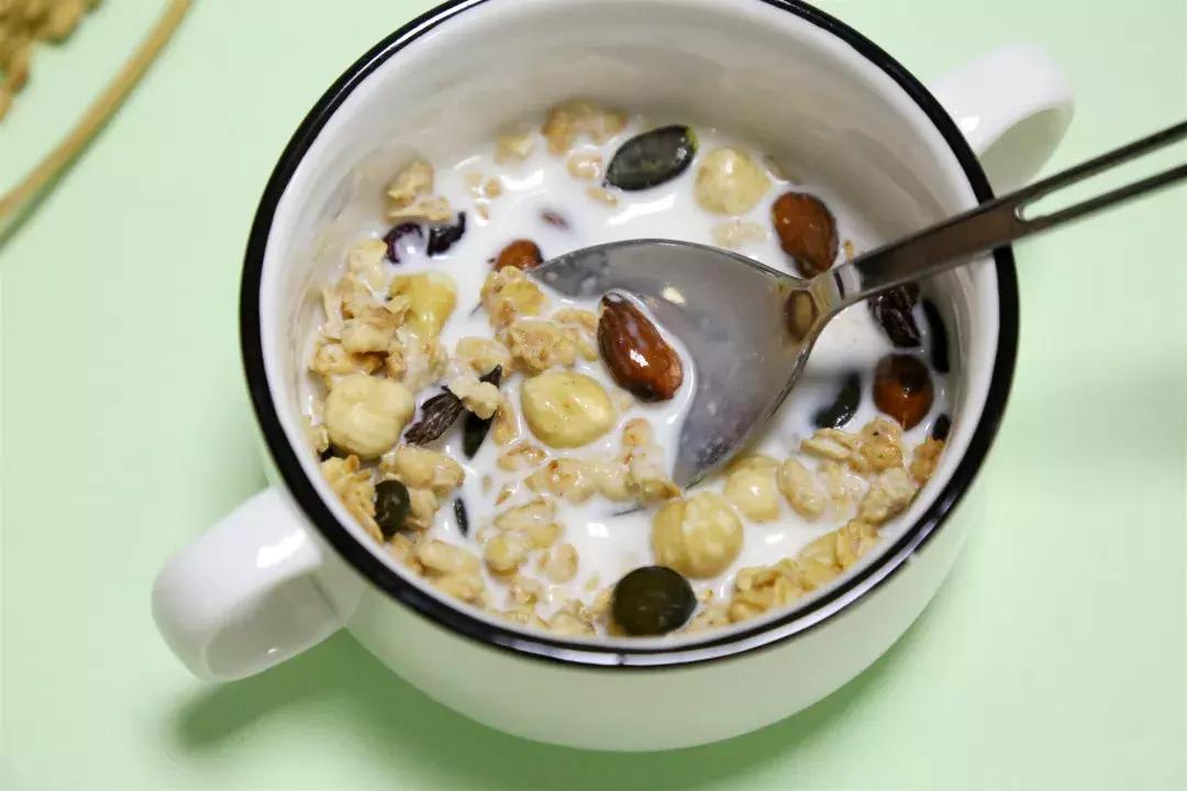 减脂水果坚果混合麦片即食早餐,欣善怡澳洲原装麦片低脂即食早餐