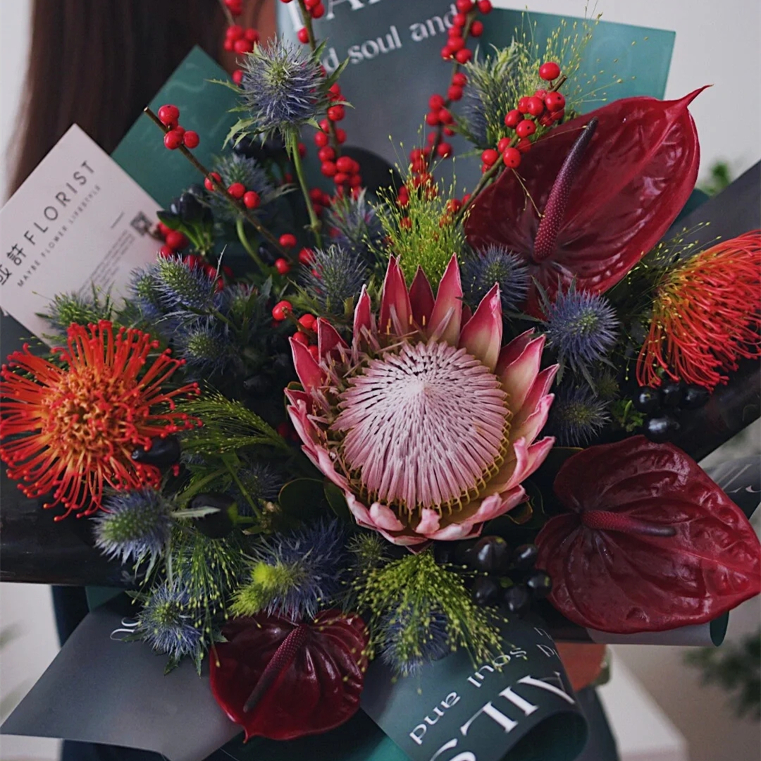 野冬青花材,畅销花卉绿植排行榜前十名